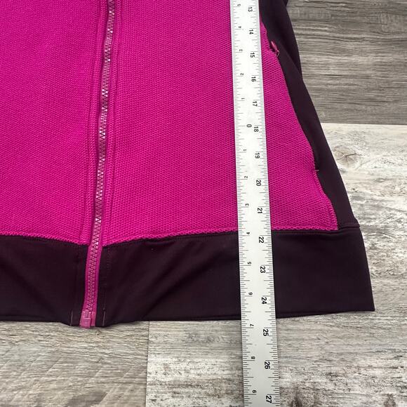 Under Armour UA Tactical Cold Gear Infrared Magenta Womens M Base Mock Jacket - Picture 8 of 9